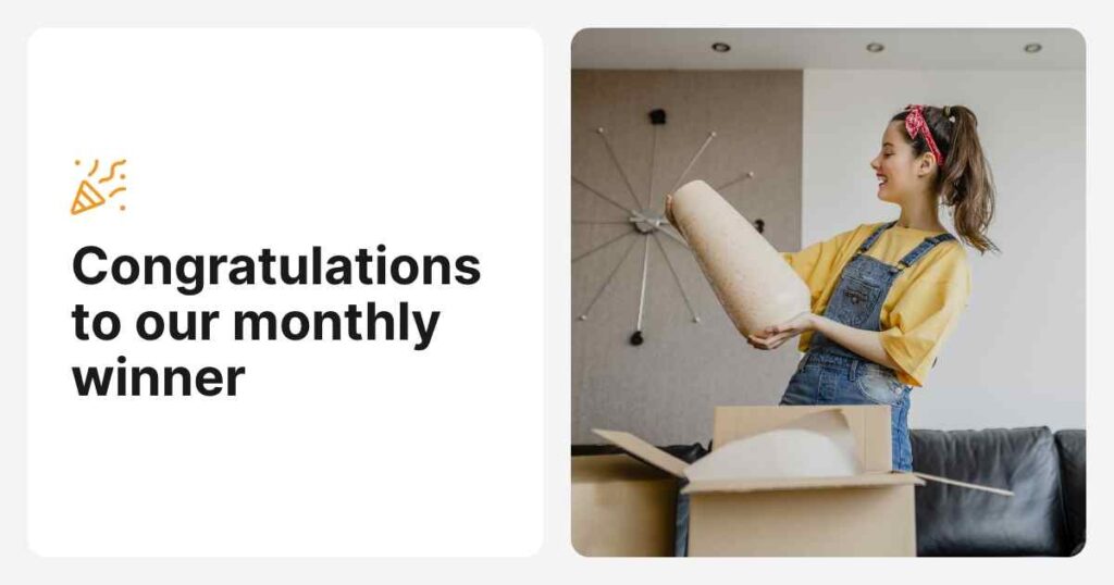 Win a $500 Bunnings voucher in our monthly customer feedback competition!