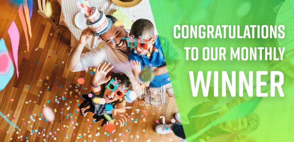 Taylor wins $500 Bunnings voucher as part of our thank you gifts competition for loan settlement customers.