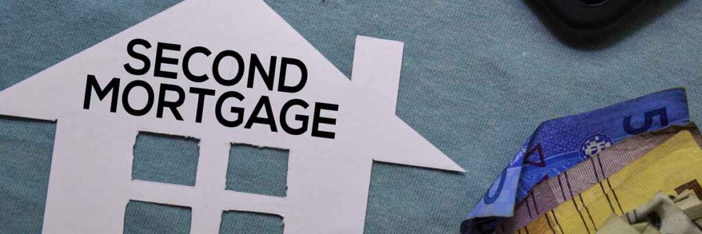 Image showing the benefits of a second mortgage for home improvement or debt consolidation.